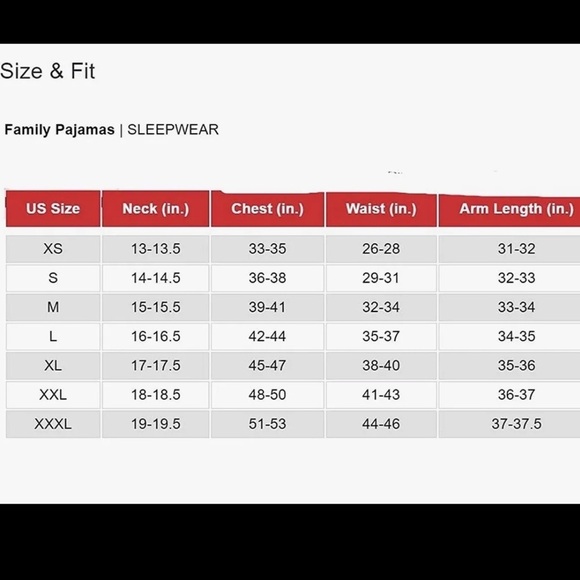 Wondershop Men’s Red Plaid Flannel 3XL Tall Pajama Set - Picture 4 of 4